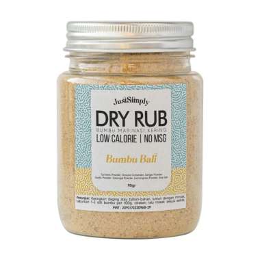 Just Simply Dry Rub ( Bumbu Marinasi Kering ) Bumbu Bali