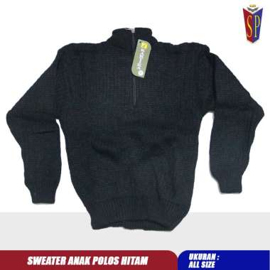 Sweater Rajut Anak - Jaket Rajut Anak - Sweater Anak Rajut Hitam