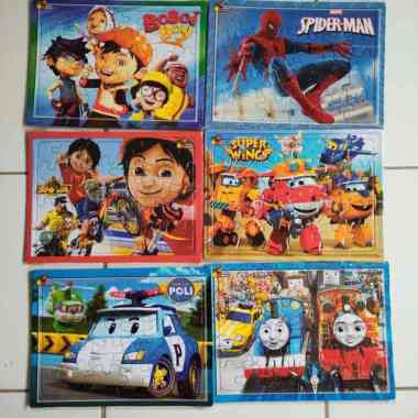 Mainan Puzzle Hard Board Jigsaw Anak Murah Meriah Termurah Edukatif Cewek