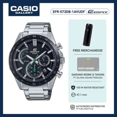 Casio Edifice Jam Tangan Original EFR-573DB-1AVUDF