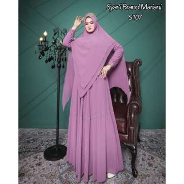 gaMIS SYARI BRAND MARIANI ORI CERUTY BABYDOLL ARMANY PREMIUM IMPOR GAMIS SYAR'I MEWAH GLAMOUR CANTIK
