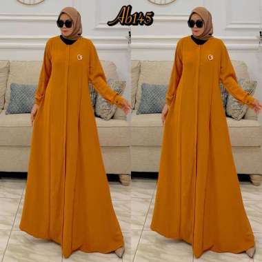 GAMIS CRINGKEL PREMIUM LD 110 CM BAHAN KRINGKEL PREMIUM YG ADEM, HALUS, DAN JATUH BAJU CRINCLE CANTI