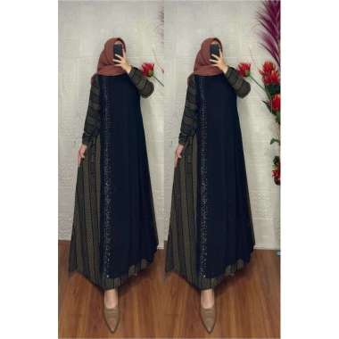 GAMIS HIKMAT PREMIUM GAMIS MEWAH BAHAN HIKMAT PREMIUM YANG ADEM & NYAMAN GAMIS CANTIK TERBARU Ld110c