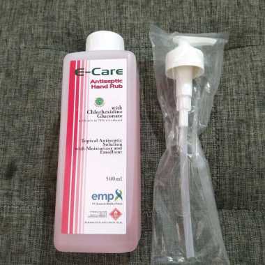 E-care antiseptik hand Rub liquid 500 ml