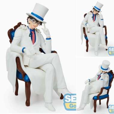 Premium Grace Figure Kaito Kid Kaito Kuroba - Chair Ver. Detective Conan 12cm