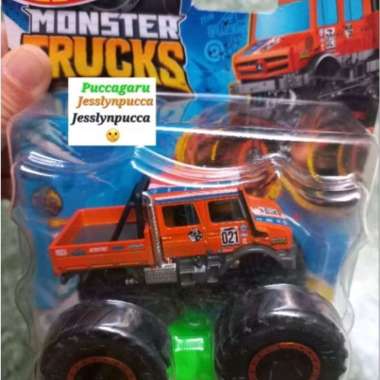 HOT WHEELS MONSTER TRUCKS MERCEDES BENZ UNIMOG HOTWHEELS HW MONSTER TRUCK MERCY MERCI UNIMOG KADO MA