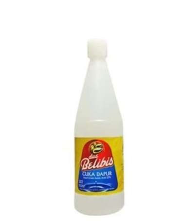 BELIBIS CUKA DAPUR 650 ML - WHITE VINEGAR CUKA PUTIH DUA BELIBIS