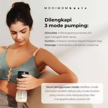 MOOIMOM B9 ELECTRIC BREAST PUMP / POMPA ASI