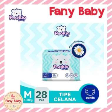 POOKIO PREMIUM DIAPERS TAPE - PANTS / POPOK BAYI M28 PANTS