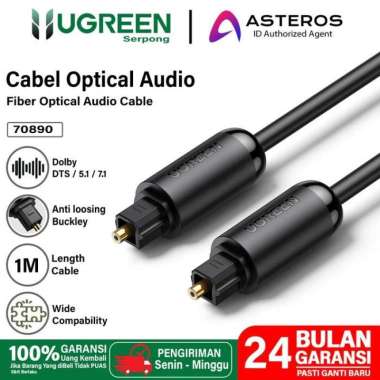 Kabel Toslink Digital Audio Optical SPDIF / Kabel Fiber Optik UGREEN 70890 ( 1M )