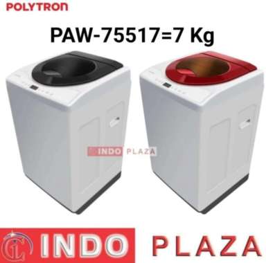 MESIN CUCI POLYTRON 1 TABUNG ZEROMATIC 7 KG - 7.5 KG / 8 KG / 9 KG PAW75517=7.5 KG