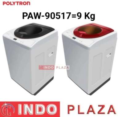 MESIN CUCI POLYTRON 1 TABUNG ZEROMATIC 7 KG - 7.5 KG / 8 KG / 9 KG PAW-90517-9 KG