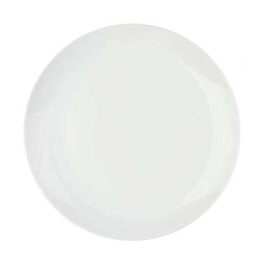 Piring Keramik Besar Putih Murah Makan Dinner Plate Ceramic Cafe Cp 12
