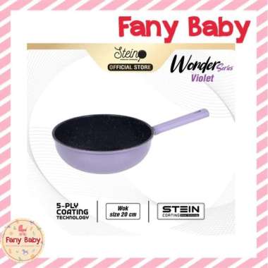 STEIN COOKWARE WONDERPAN WOK 20CM - 24CM 20CM VIOLET