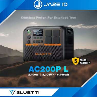 Bluetti AC200PL Portable Power Station 2400W Power Bank Besar Powerbank