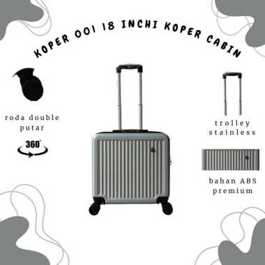 Koper Kabin / Koper Pilot 001/18Inch Silver