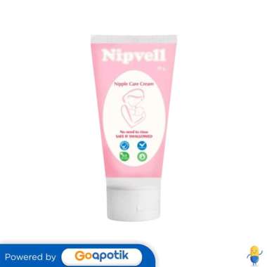 NIPVELL NIPPLE CARE CREAM 30 ML TUBE