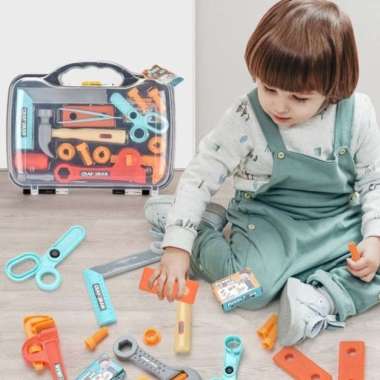 Mainan Edukasi Anak Tools Koper Mika Mainan Anak/Mainan Anak Ez Tool Box Tools Set