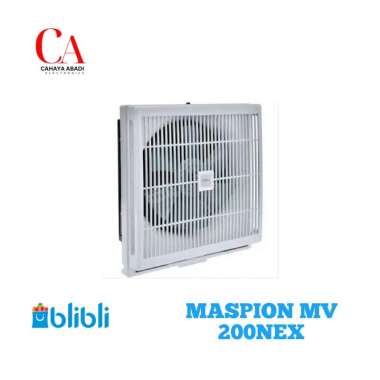 EXHAUSTFAN MASPION 8” MV-200NEX MV 200 NEX MV200NEX