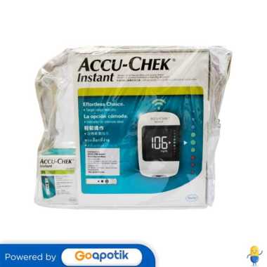 ACCU-CHEK INSTANT GLUCOSE METER + ACCU CHEK INSTANT STRIP BOTOL 25 PCS