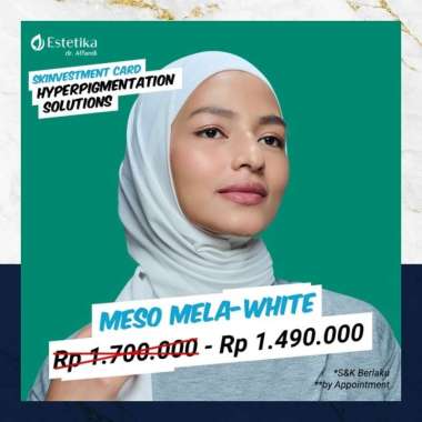 Skinvestment Card Meso Mela-White - Estetika dr. Affandi