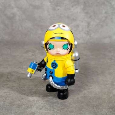 POP MART MEGA SPACE MOLLY X MINION 100% ORIGINAL