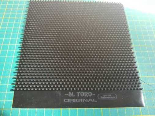 Karet Pingpong Tenis Meja Bintik JAHANAM EL TORO Hitam