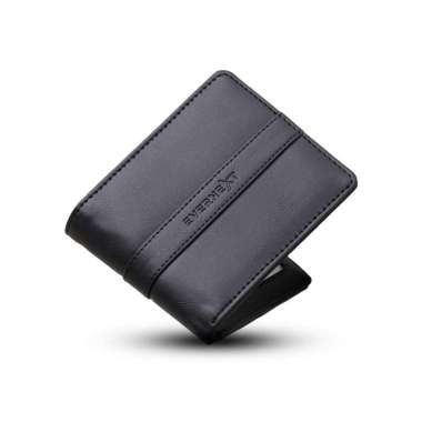 EVERNEXT - DOMPET KULIT PRIA DOMPET PENDEK PRIA DOMPET LIPAT PRIA DOMPET KARTU PRIA DOMPET BIFOLD MU