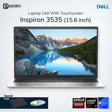 Laptop Dell Inspiron 3535 15.6" Touchscreen with AMD Ryzen 7 7730 Storage 512GB