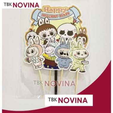 TOPPER KARAKTER SET 5pcs / TOPPER BINATANG / MIXUE / BINATANG / BARBIE /TAYO / SPIDERMAN /ANIMAL/ ZO