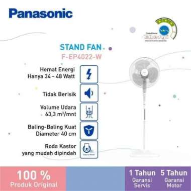 Panasonic Kipas Angin Berdiri Stand Fan FEP4022
