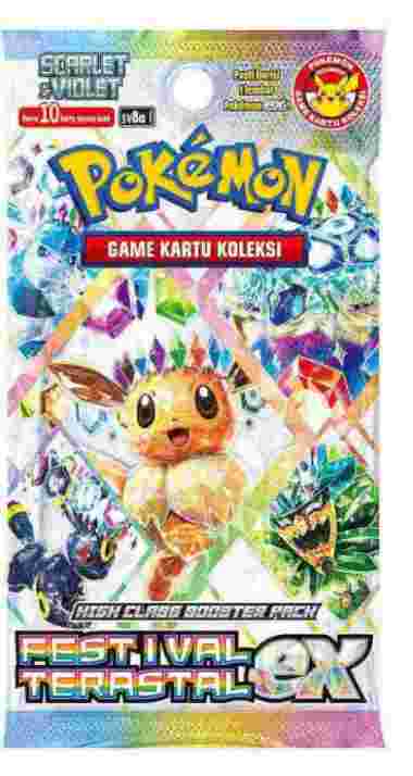 Pokemon Festival Terastal ex Booster Pack TCG Indonesia SV8A