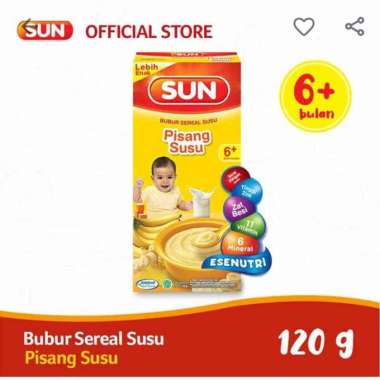 Sun Sereal Bubur Susu 120gr Pisang