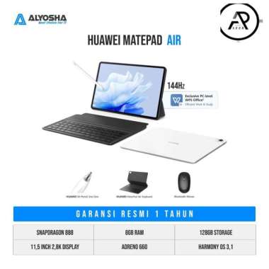 HUAWEI MATEPAD AIR | SNAPDRAGON 888 8GB+128GB 2.8K DISPLAY