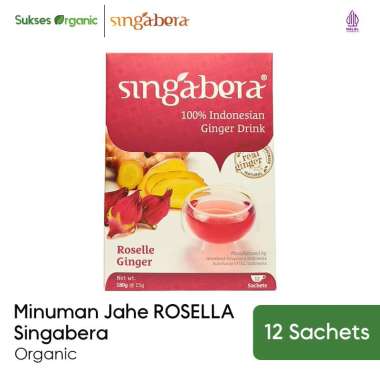 Singabera Minuman Jahe ROSELLA 12 Sachet