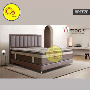 Springbed Kasur Modis Tebal Breeze King Size Tempat Tidur Matras Fullset Ori