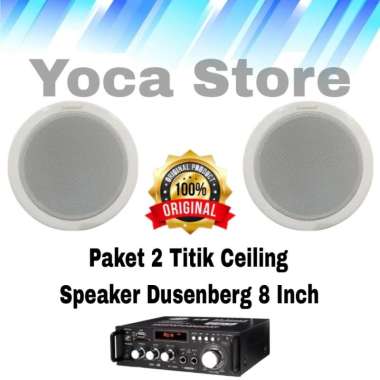 Paket Ceiling Speaker Dusenberg 8 Inch 2 titik 2 titik