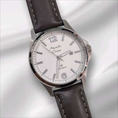 Alexandre christie 1029 coklat silver cewek original