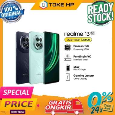REALME 13 5G 12/256 & 13+ 5G 12/256 NEW GARANSI RESMI REALME 13 5G 12/256 GREEN