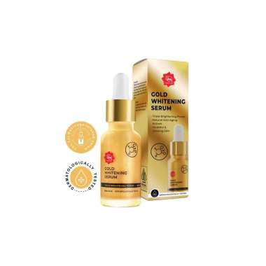 Viva Gold Whitening Serum 20 ml - Mencerahkan Kulit Wajah