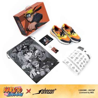 SEPATU SNEAKERS JOHNSON X NARUTO SHIPPUDEN - NARUTO 43