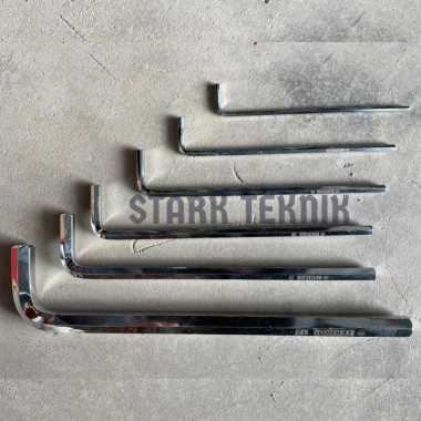 Tekiro Kunci L Panjang Satuan 3mm