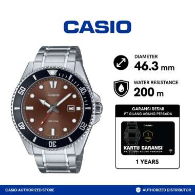 Jam Tangan Pria Casio Analog MDV-107D-5AVDF