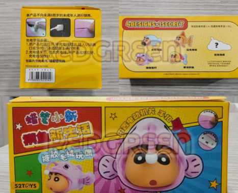 mainan anak koleksi Blindbox Crayon Shinchan Ikan blindbox crayon shinchan ikan BLIND BOX