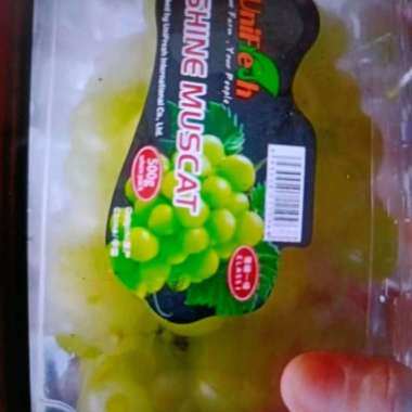 buah anggur hijau Muscat 500gr