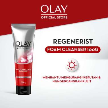 Olay Regenerist Revitalizing 100gr Niacinamide Cleanser - Sabun Pembersih Wajah