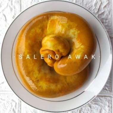 SALERO AWAK Tamusu Tambusu Usus sapi Isi telur Lokan bumbu ungkep ikan rinuak mentah Frozen Siap Gul