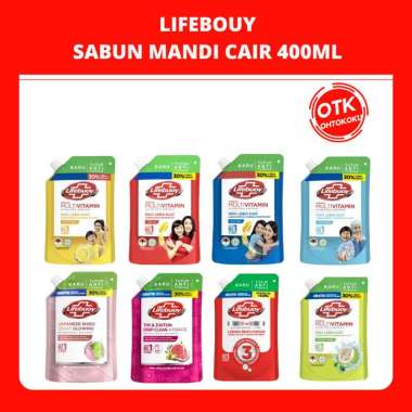 LIFEBUOY SABUN MANDI CAIR 400ML 3in1