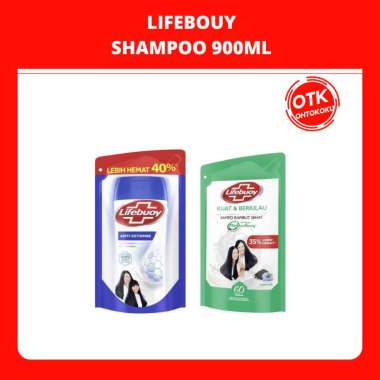 LIFEBUOY SHAMPOO RAMBUT 900ML Kuat Berkilau