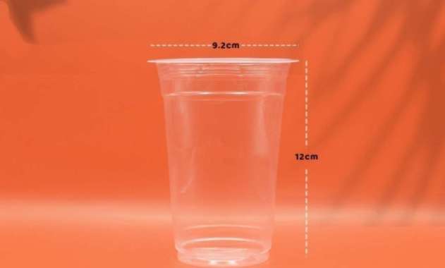 Gelas Cup plastik 16 oz [50pcs]